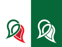 Speech bubble icon logo template vector illustration