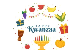 11 Happy Kwanzaa Holiday African Illustration