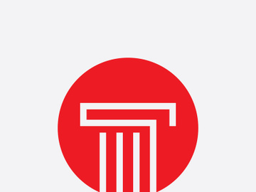 Column icon vector Logo Template  illustration design preview picture