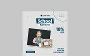 School Admission Social Media Post And Web Banner Template
