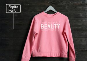 Fepita - Feminine Display Font