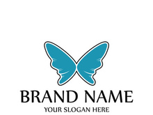 Butterfly logo design