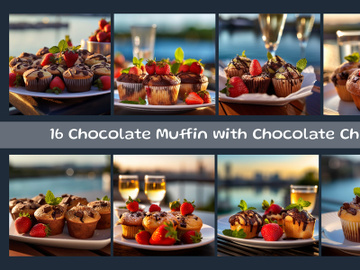 Chocolate Muffin with Chocolate Chips preview picture