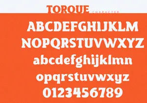 Torque - Serif Font