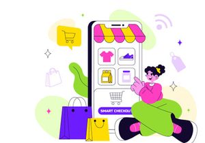10 Smart Retail Store Illustration