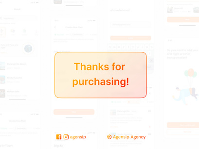Moove - Travel Itinerary Mobile App UI Kit