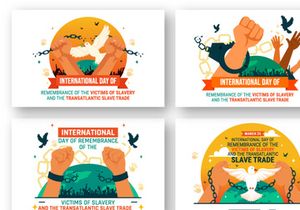 12 Remembrance of the Victims of Slavery and Slave Trade Illustration