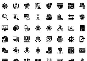 170+  Set of Network Icons Pack