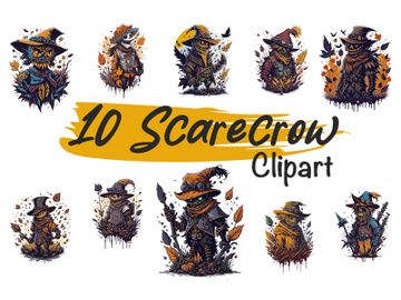 Scarecrow clipart preview picture