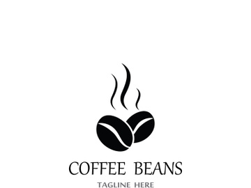 Premium coffee bean logo design. preview picture