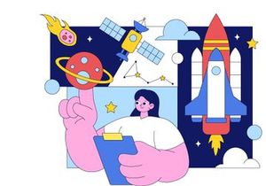 10 Astronomy Research Illustration
