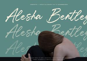 Charlotte - Brush Calligraphy Font