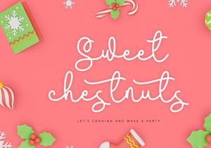 Yuletide - Handwritten Font