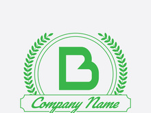 B logo design