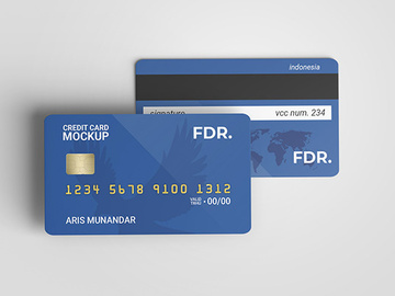 Credit Card Mockup preview picture