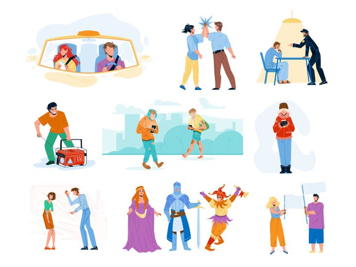People characters
