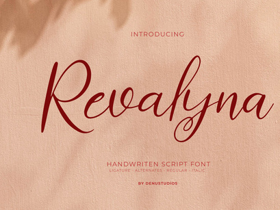 Revalyna Script Font
