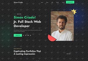 Personal Portfolio Figma UI Template