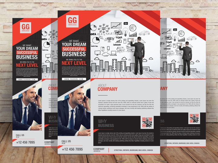 Business Flyer Design Template [AI]
