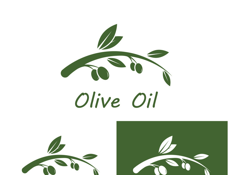 Olive fruit logo design.