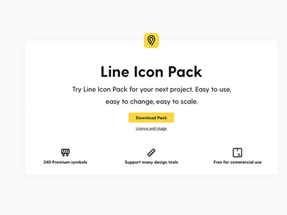 400+ Essential Line Icon Pack