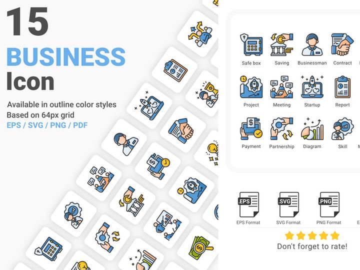 Business And Finance Icon Pack