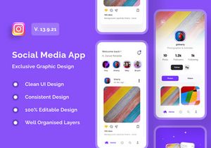 Social Media App Design