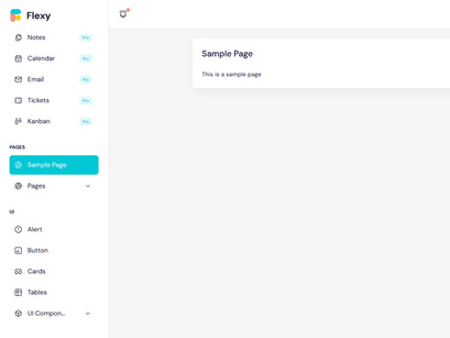 Flexy Free Nuxtjs Admin Template