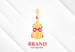 Guitar Instrument Logo