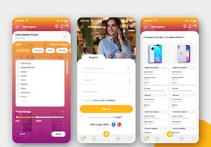 Mobile Portal or Find Latest mobile phone in market App UI Kit