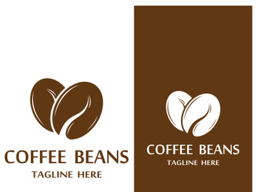 Premium coffee bean logo design. preview picture