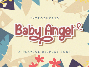 Baby Angel - Playful Display Font preview picture