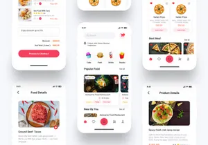 Food Delivery App UI Kit