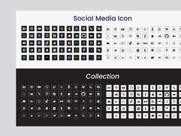 Social Media Icons Set preview picture