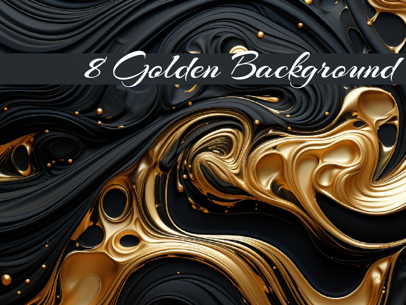 A golden creative wall texture background