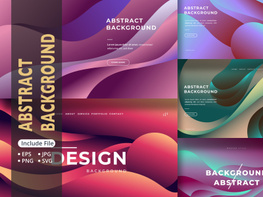 Futuristic fluid background preview picture