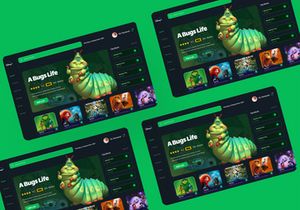 Movie, TV & Film Landing Page.