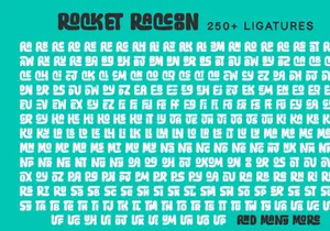 Rocket Raccoon - Display Sans