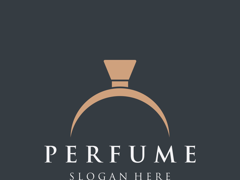 Isolated luxury perfume perfume cosmetic creative logo can be used for business, company, cosmetic and perfume shop.