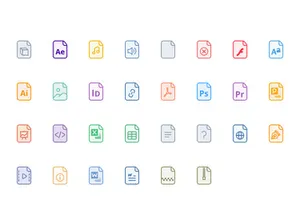 FileMet - All file type icons