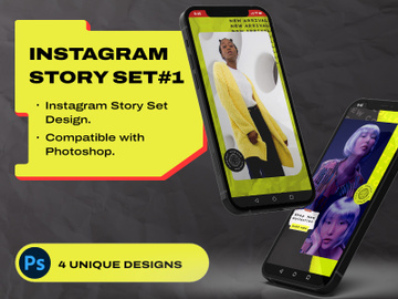 Instagram Story Template #1 preview picture