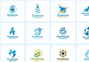 100 Science and Chemical Logo Bundle