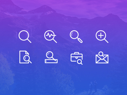 Search Icons Freebie