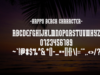 Happy Beach - Playful Slab Serif