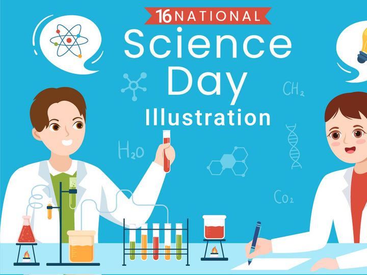 16 National Science Day Illustration