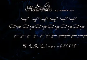 Melancholic - Script
