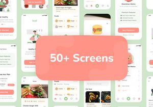 kcal - Nutrition App UI Kit