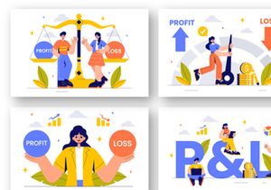 9 Business Profit and Loss Illustration