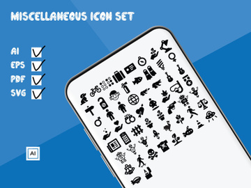 Miscellaneous Icon set preview picture