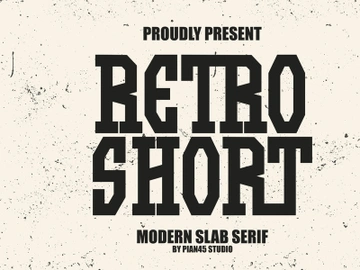 Retro Short - Modern Slab Serif preview picture